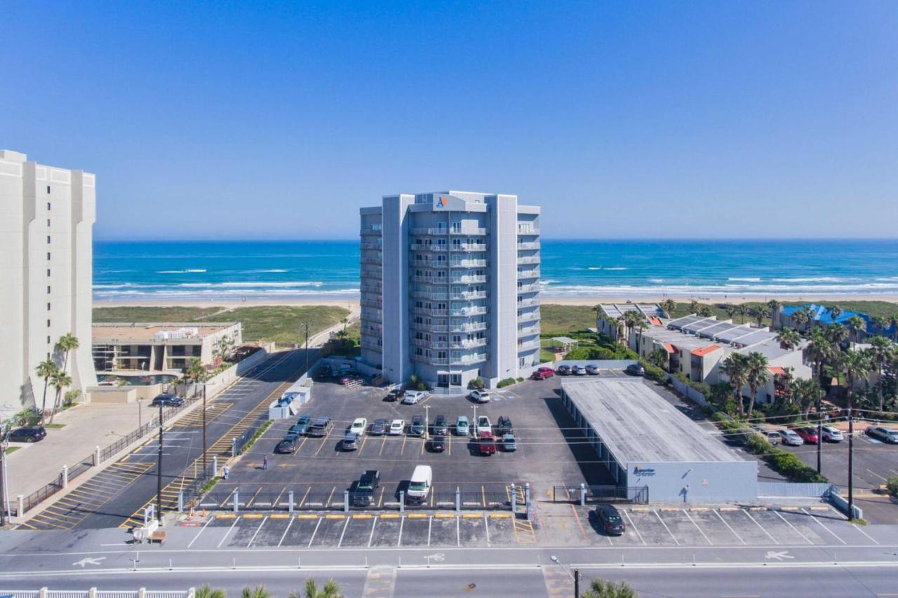 Sunny Oceanfront Condo On South Padre Island Beach Exterior foto